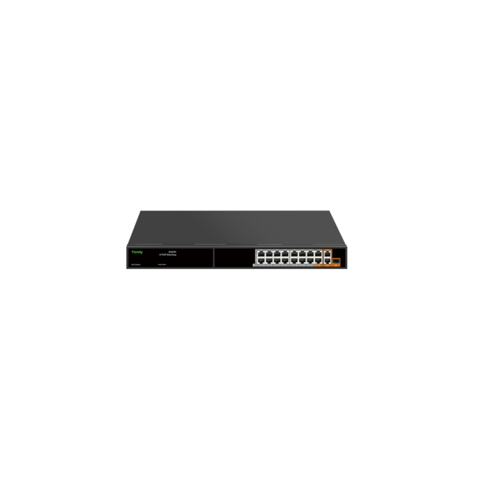 PS-10014E2G-2G1SFP ( 16 Port Yönetilmeyen 300W POE Kapasiteli Al POE Switch 14E+2G + 2G +1 SFP )  6143